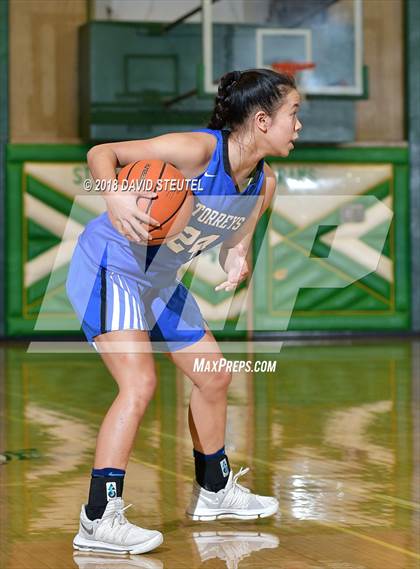 Thumbnail 3 in La Jolla Country Day vs. Cardinal Newman (St. Mary's Stockton MLK Showcase) photogallery.