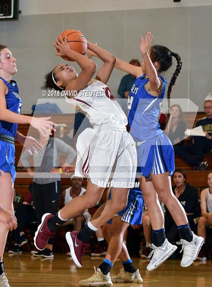 Thumbnail 1 in La Jolla Country Day vs. Cardinal Newman (St. Mary's Stockton MLK Showcase) photogallery.