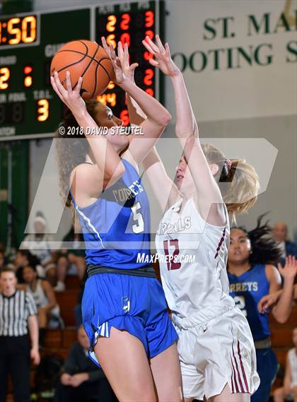 Thumbnail 2 in La Jolla Country Day vs. Cardinal Newman (St. Mary's Stockton MLK Showcase) photogallery.