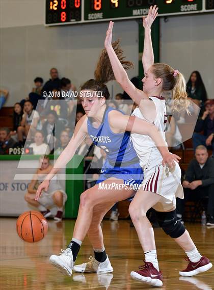Thumbnail 1 in La Jolla Country Day vs. Cardinal Newman (St. Mary's Stockton MLK Showcase) photogallery.