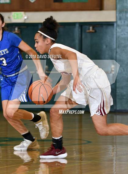 Thumbnail 2 in La Jolla Country Day vs. Cardinal Newman (St. Mary's Stockton MLK Showcase) photogallery.