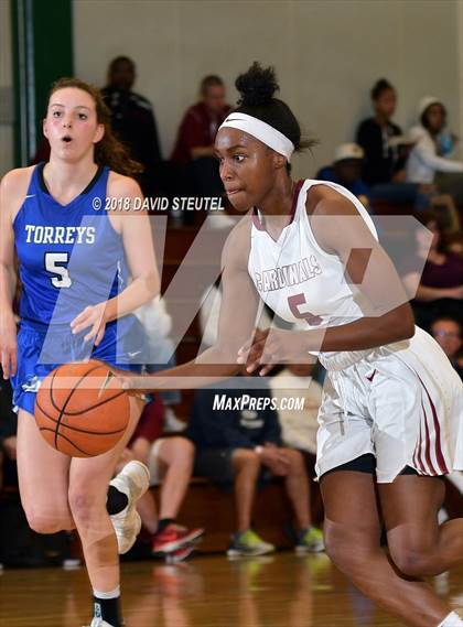 Thumbnail 1 in La Jolla Country Day vs. Cardinal Newman (St. Mary's Stockton MLK Showcase) photogallery.