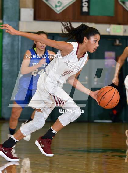 Thumbnail 3 in La Jolla Country Day vs. Cardinal Newman (St. Mary's Stockton MLK Showcase) photogallery.