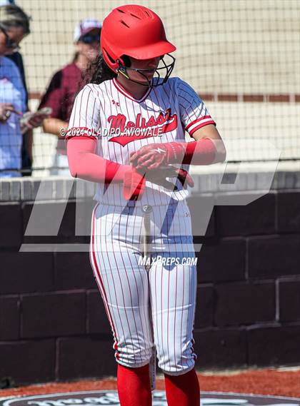 Thumbnail 3 in Melissa vs. Plano East (Wylie ISD Tournament) photogallery.