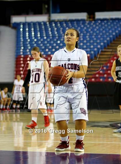 Thumbnail 1 in Vacaville Christian vs. Redding Christian photogallery.