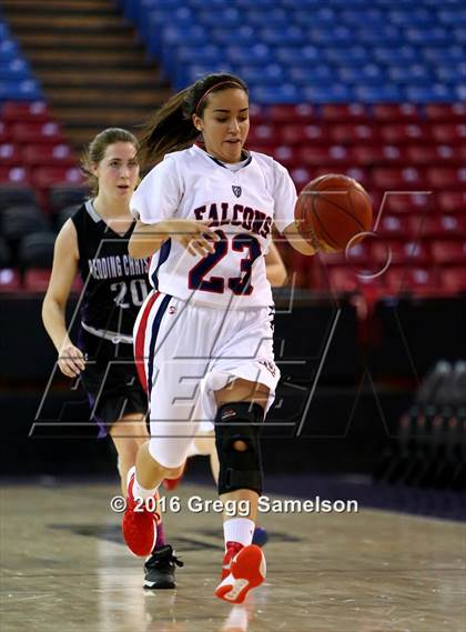 Thumbnail 3 in Vacaville Christian vs. Redding Christian photogallery.