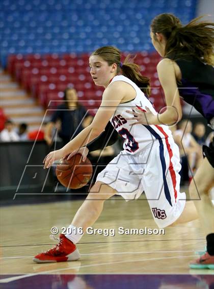 Thumbnail 3 in Vacaville Christian vs. Redding Christian photogallery.