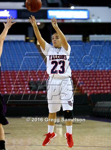 Thumbnail 2 in Vacaville Christian vs. Redding Christian photogallery.