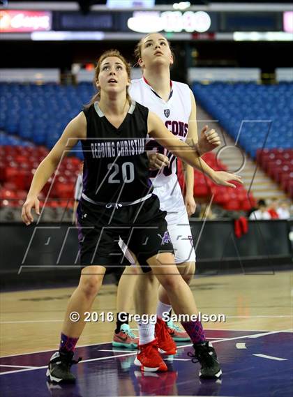 Thumbnail 2 in Vacaville Christian vs. Redding Christian photogallery.