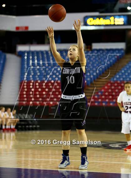 Thumbnail 2 in Vacaville Christian vs. Redding Christian photogallery.