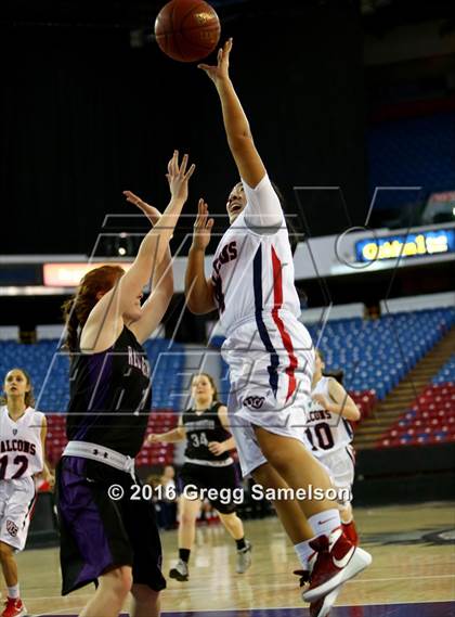 Thumbnail 1 in Vacaville Christian vs. Redding Christian photogallery.