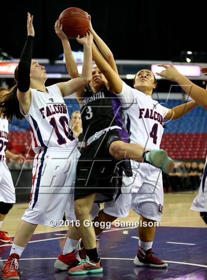 Thumbnail 1 in Vacaville Christian vs. Redding Christian photogallery.