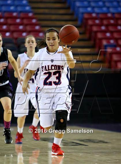 Thumbnail 2 in Vacaville Christian vs. Redding Christian photogallery.