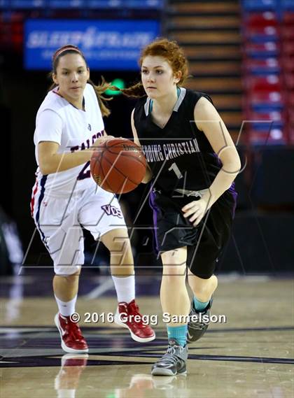 Thumbnail 3 in Vacaville Christian vs. Redding Christian photogallery.