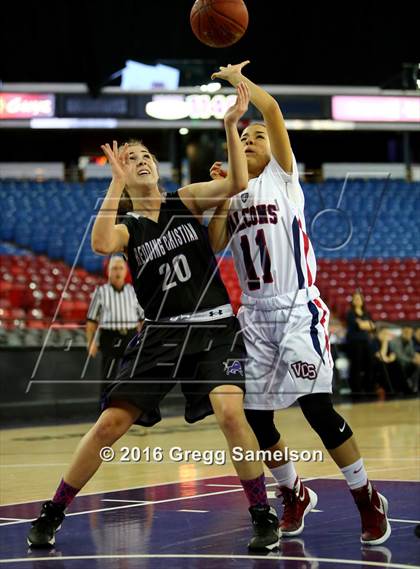 Thumbnail 2 in Vacaville Christian vs. Redding Christian photogallery.