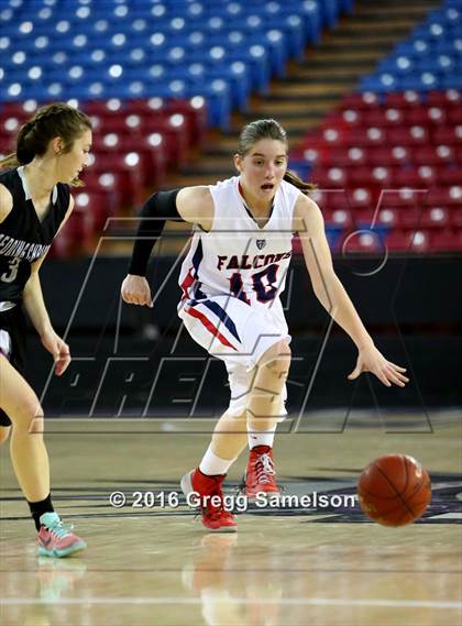 Thumbnail 2 in Vacaville Christian vs. Redding Christian photogallery.