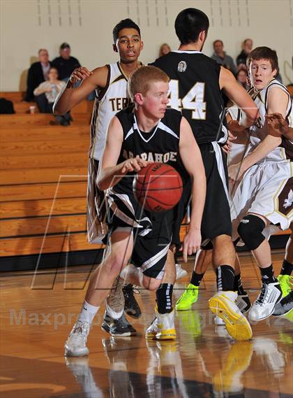 Thumbnail 3 in Arapahoe vs. Palmer (Rock Canyon Winter Shootout) photogallery.
