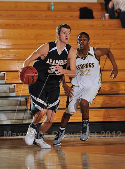 Thumbnail 2 in Arapahoe vs. Palmer (Rock Canyon Winter Shootout) photogallery.