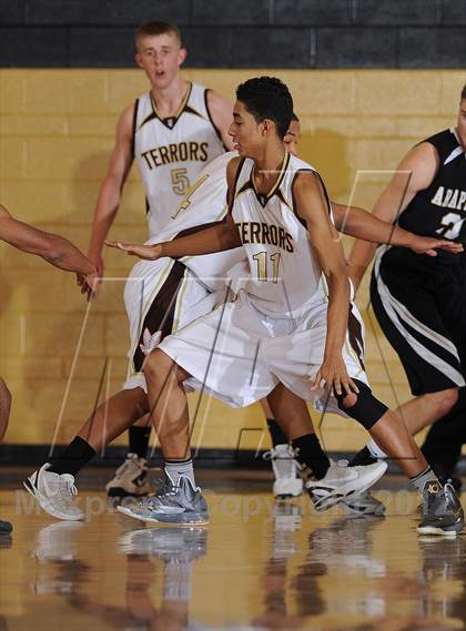 Thumbnail 2 in Arapahoe vs. Palmer (Rock Canyon Winter Shootout) photogallery.