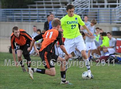 Thumbnail 2 in Summerville @ Capital Christian (CIF SJS Playoffs) photogallery.