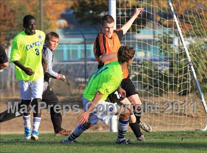 Thumbnail 2 in Summerville @ Capital Christian (CIF SJS Playoffs) photogallery.
