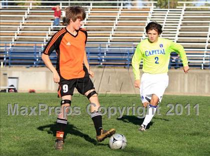Thumbnail 1 in Summerville @ Capital Christian (CIF SJS Playoffs) photogallery.