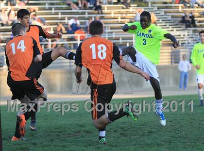 Thumbnail 1 in Summerville @ Capital Christian (CIF SJS Playoffs) photogallery.