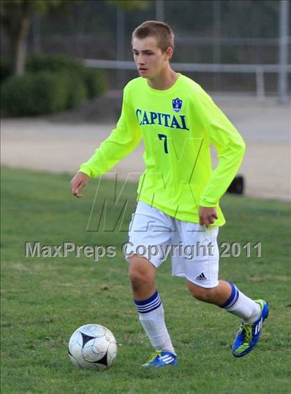 Thumbnail 1 in Summerville @ Capital Christian (CIF SJS Playoffs) photogallery.