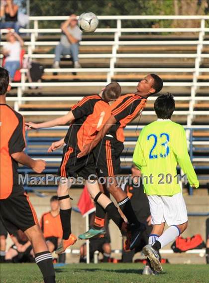 Thumbnail 1 in Summerville @ Capital Christian (CIF SJS Playoffs) photogallery.
