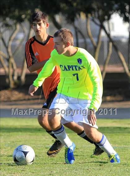 Thumbnail 2 in Summerville @ Capital Christian (CIF SJS Playoffs) photogallery.