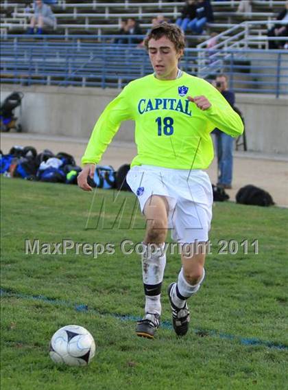 Thumbnail 1 in Summerville @ Capital Christian (CIF SJS Playoffs) photogallery.