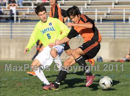 Thumbnail 3 in Summerville @ Capital Christian (CIF SJS Playoffs) photogallery.