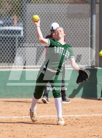 Thumbnail 3 in Reagan [Ronald] vs Highlands (NEISD Softball Tournament) photogallery.