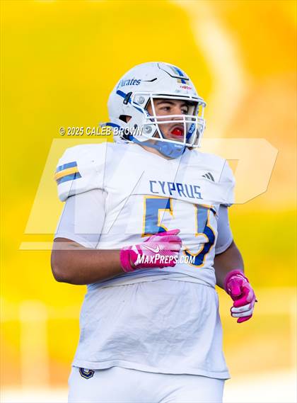 Thumbnail 1 in Cyprus @ Olympus (UHSAA 5A First Round) photogallery.