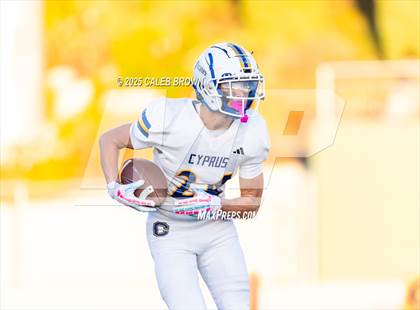 Thumbnail 3 in Cyprus @ Olympus (UHSAA 5A First Round) photogallery.