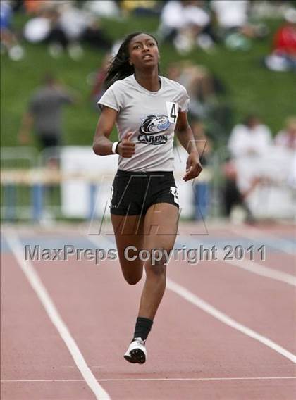 Thumbnail 1 in CIF State Track & Field Championships (400m)  photogallery.