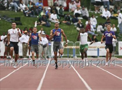 Thumbnail 1 in CIF State Track & Field Championships (400m)  photogallery.