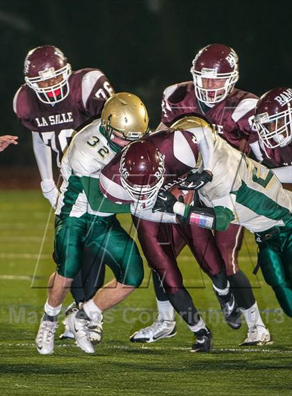 Thumbnail 1 in Bishop Hendricken @ La Salle Academy (MaxPreps Rivalry Series) photogallery.