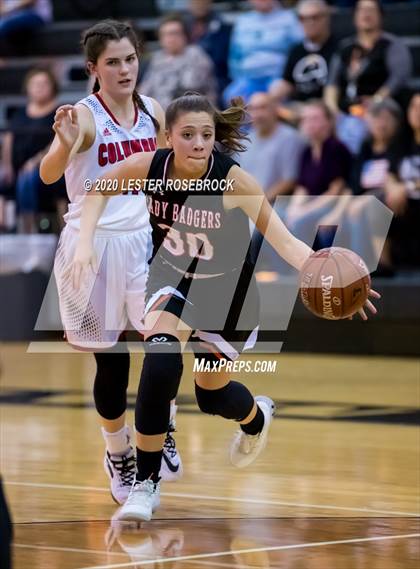 Thumbnail 3 in Columbus vs. Karnes City (UIL 3A Bi-District Playoffs) photogallery.