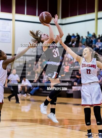 Thumbnail 3 in Columbus vs. Karnes City (UIL 3A Bi-District Playoffs) photogallery.