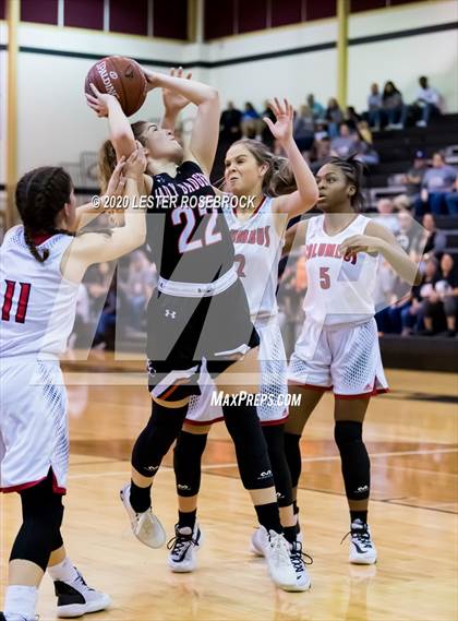 Thumbnail 2 in Columbus vs. Karnes City (UIL 3A Bi-District Playoffs) photogallery.