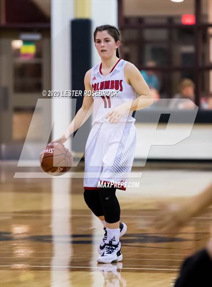 Thumbnail 3 in Columbus vs. Karnes City (UIL 3A Bi-District Playoffs) photogallery.