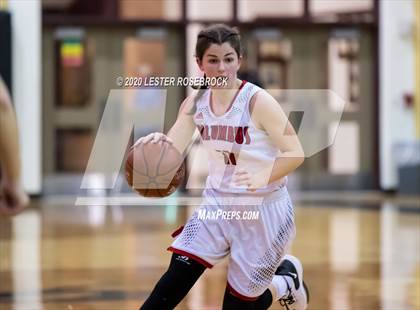 Thumbnail 2 in Columbus vs. Karnes City (UIL 3A Bi-District Playoffs) photogallery.
