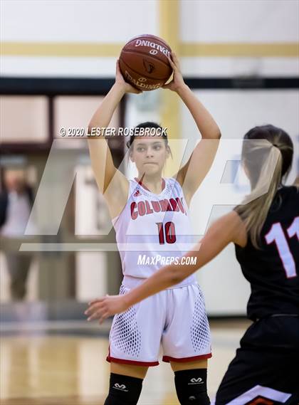 Thumbnail 1 in Columbus vs. Karnes City (UIL 3A Bi-District Playoffs) photogallery.
