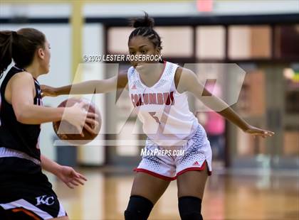Thumbnail 3 in Columbus vs. Karnes City (UIL 3A Bi-District Playoffs) photogallery.