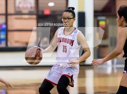 Thumbnail 3 in Columbus vs. Karnes City (UIL 3A Bi-District Playoffs) photogallery.