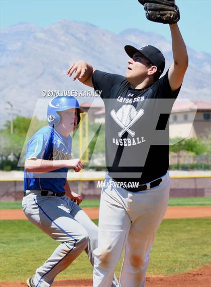 Thumbnail 2 in Pahranagat Valley vs Faith Lutheran photogallery.