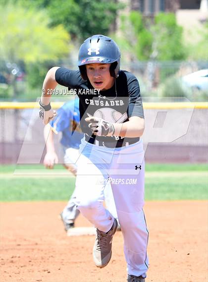 Thumbnail 1 in Pahranagat Valley vs Faith Lutheran photogallery.