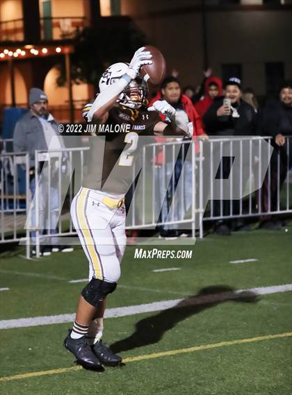 Thumbnail 2 in Sacred Heart Cathedral Preparatory @ Saint Francis (CIFCCS D1 Quarter Finals) photogallery.