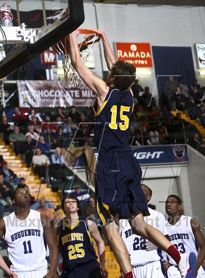 Thumbnail 2 in New Rochelle vs. Northport (NYSPHSAA Class AA Semifinal) photogallery.